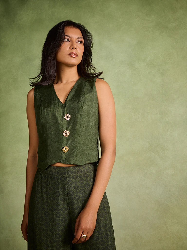 Waistcoat – Green