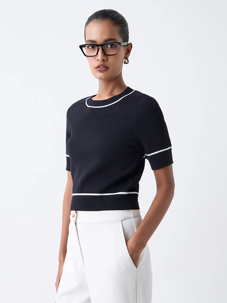 Wardrobe Black Sweater