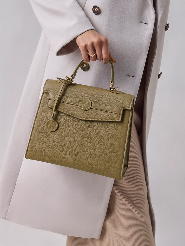 Beatrice Finest Leather Top Handle Bag