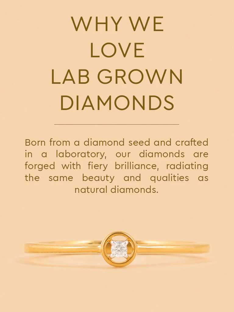 Gold Solitaire Sparkle Ring - Image 5